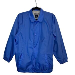 L.L.Bean Royal Blue Lightweight Windbreaker Coach Jacket.